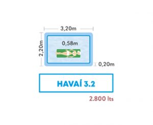 Piscinas de Fibra Fibersul Linha Avai