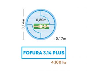 Piscinas de Fibra Fibersul Linha Fofura