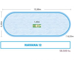 Piscinas de Fibra Fibersul Linha Havana